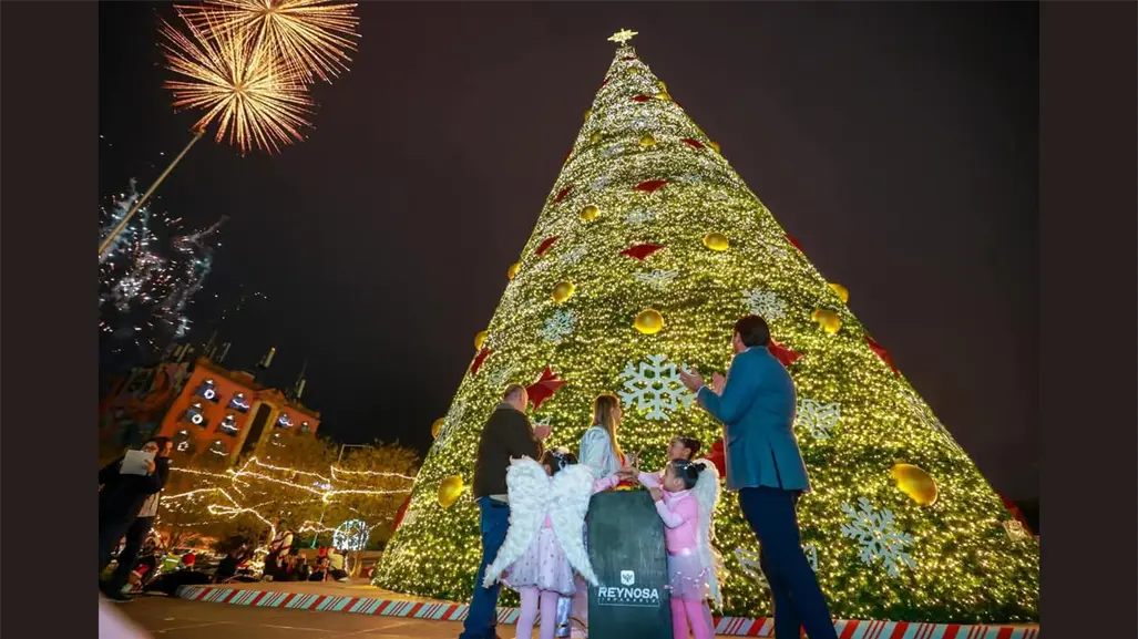 Reynosa encenderá su pino navideño 2025 con concierto especial de Tatiana