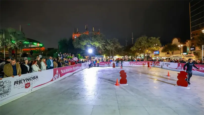 Actividades recreativas para niños en el encendido del pino 2024| Foto: https://www.reynosa.gob.mx/