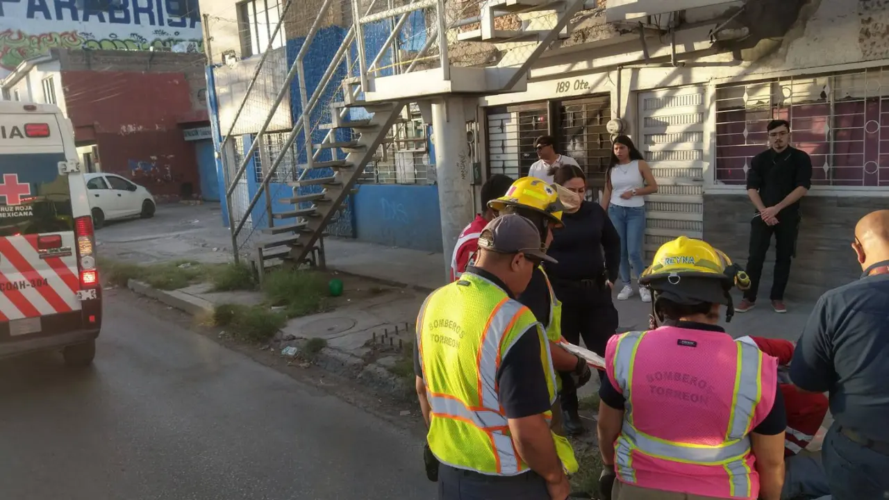El joven presentaba fracturas en ambos tobillos y una lesión leve en la cabeza./Foto: FB Protección Civil