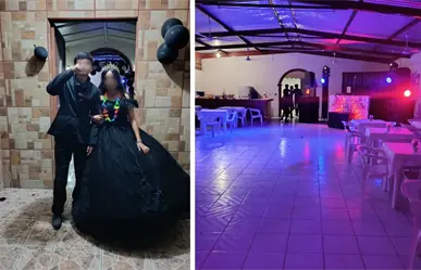 La dejaron sola sus invitados, pero Ciudad Constitución decidió acompañarla en su fiesta de 15 años