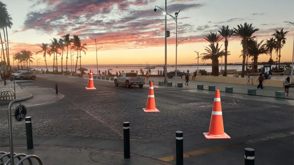 Malecón de La Paz tendrá cierre parcial los fines de semana durante temporada vacacional