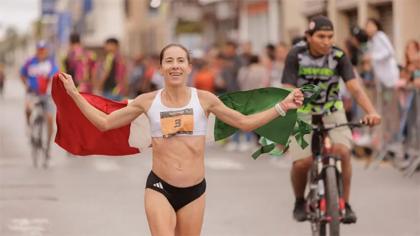 Con los ojos puestos en la mira del Maratón de Boston llegan a la meta los competidores | Foto: FB Gobierno Municipal de Matamoros