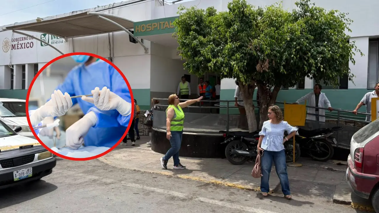Colocan catéter en riñón equivocado a paciente en el hospital Civil de Ciudad Victoria | Foto: FB Hospital Civil Victoria | Freepik
