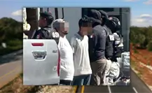 Camión con cargamento de droga es detenido en la carretera Mérida-Campeche