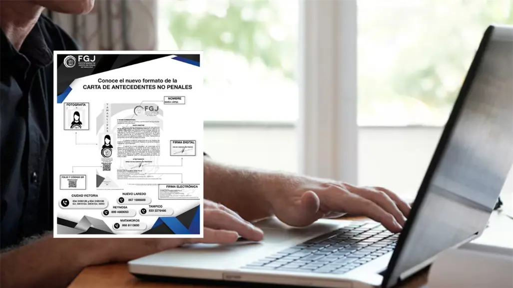 Paso a paso de cómo sacar en línea una carta de antecedentes penales en Tamaulipas