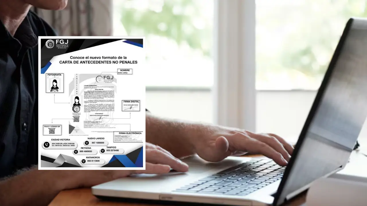 Obtén tu carta de Antecedentes No Penales más rápido | Foto: Fiscalía Digital | Freepik