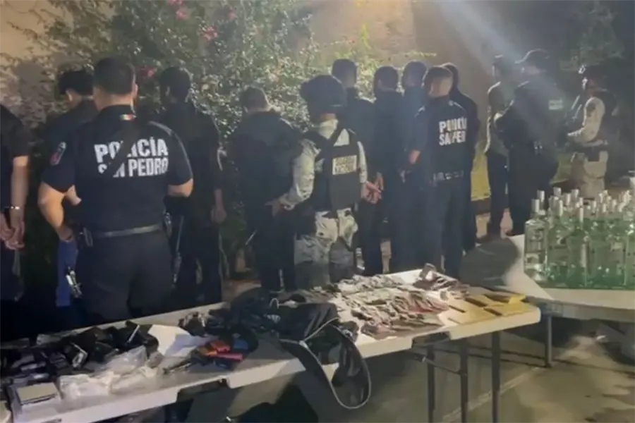 Fiesta clandestina en San Pedro termina con 11 detenidos ; habían mas de 300 menores