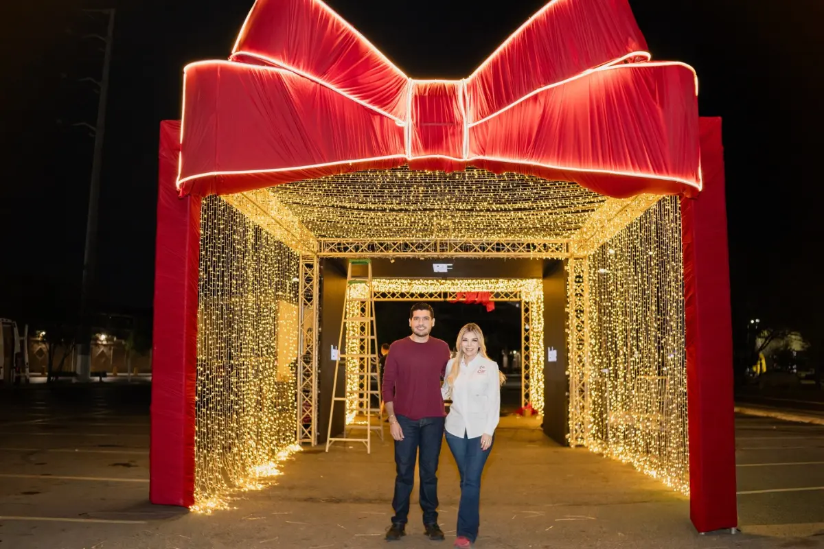 Asiste, apoya y disfruta del Túnel de Navidad en la La Fábrica de Santa | Foto: FB Anita de Granados
