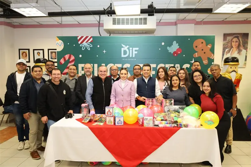 imagen recuadro Victoria pone en marcha colecta de juguetes para niños de bajos recursos. FOTO | Gobierno Municipal de Victoria
