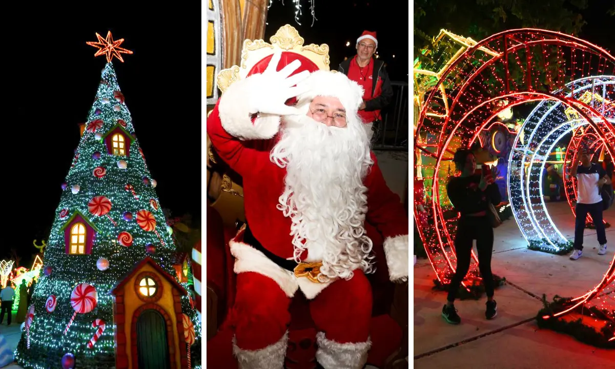 La Villa Navideña en La Plancha estará abierta del 5 de diciembre al 6 de enero. Foto: Segey