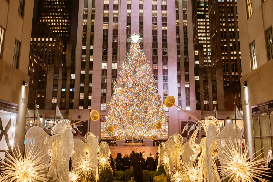 Encendido del árbol de Navidad en Rockefeller Center 2025 ¿Cuándo y a qué hora será?