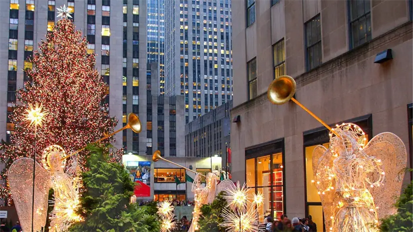 imagen recuadro FOTO: el encendido del árbol de Navidad del Rockefeller Center, FOTO: Página web (rockefellercenter.com)