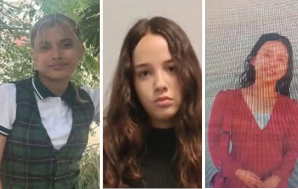 Dos de ellas ya fueron localizadas, mientras que tres continúan sin ser encontradas y mantienen activas las búsquedas mediante el Protocolo Alba. Foto: Protocolo Alba