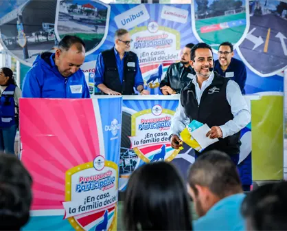 El Presupuesto Participativo de Durango y el total de proyectos que puedes votar el 7 de diciembre