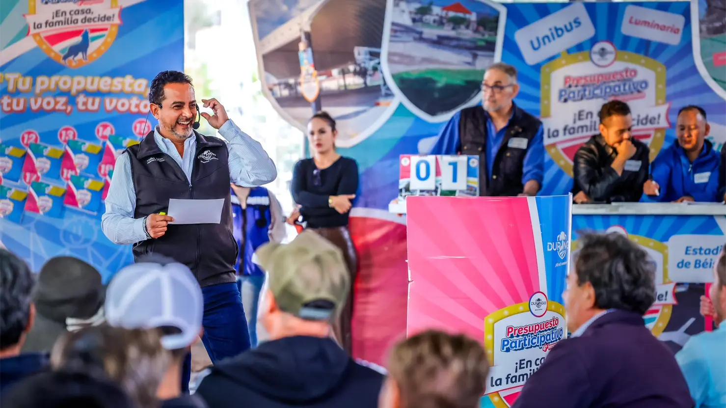 El Presupuesto Participativo de Durango y el total de proyectos que puedes votar el 7 de diciembre