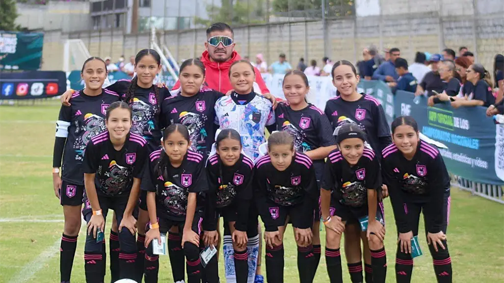 ¡Campeonas nacionales! niñas de Durango ganan campeonato de futbol