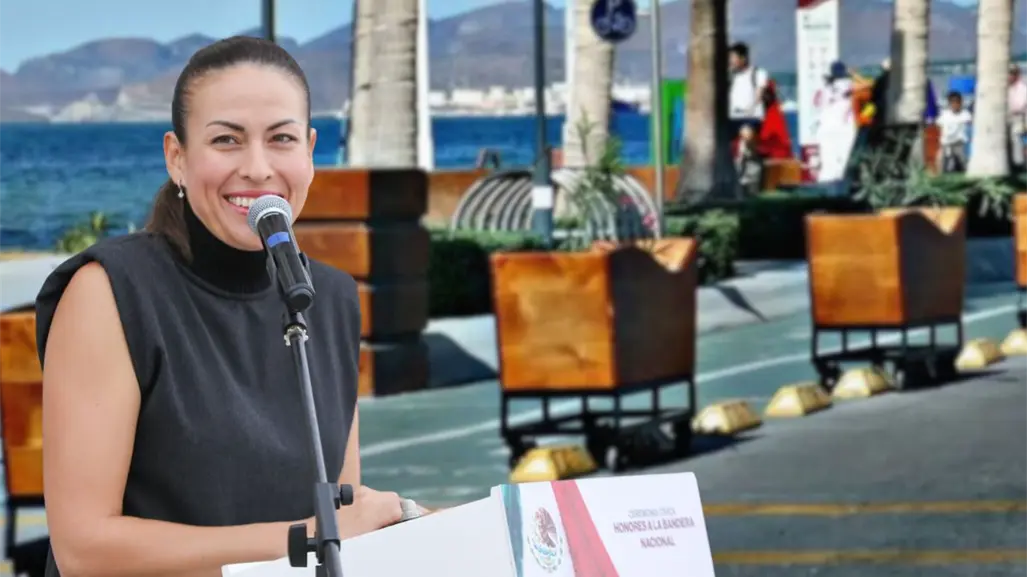 ¡Adiós a un carril!  Así será el cierre parcial del malecón de La Paz con las nuevas maceteras móviles