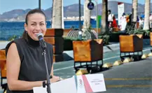 ¡Adiós a un carril!  Así será el cierre parcial del malecón de La Paz con las nuevas maceteras móviles