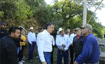 Gobernador de Tamaulipas evalúa reactivación de mina San José en San Nicolás