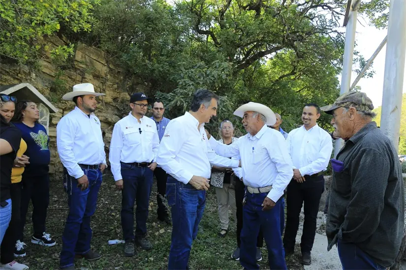 imagen recuadro Américo Villarreal evalúa reabrir mina inactiva en San Nicolás. FOTO | Gobierno de Tamaulipas