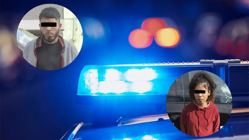 Detienen a pareja en motocicleta robada tras circular a exceso de velocidad en Monterrey