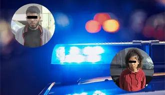 Detienen a pareja en motocicleta robada tras circular a exceso de velocidad en Monterrey