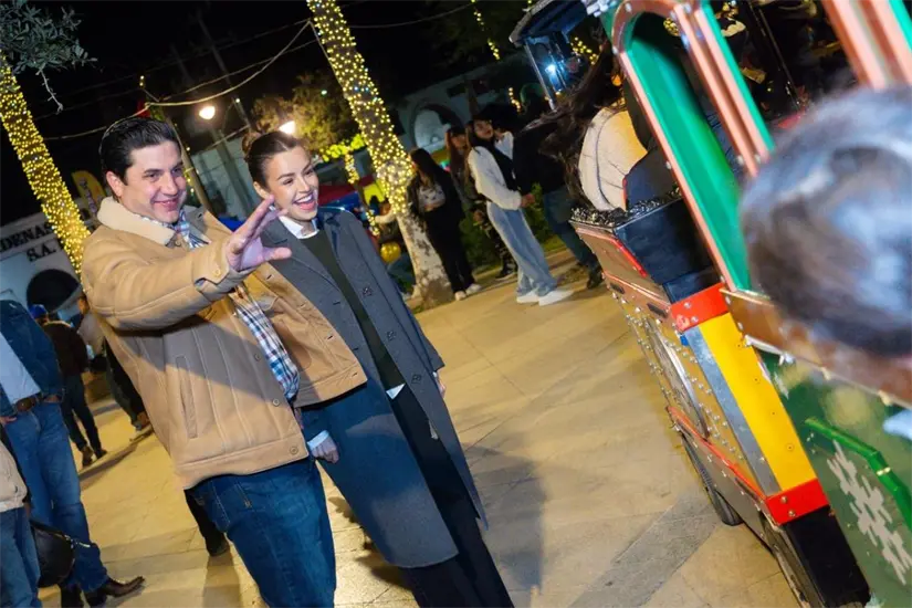 imagen recuadro El ambiente navideño llegó oficialmente a Salinas Victoria. Foto: Gobierno de Nuevo León
