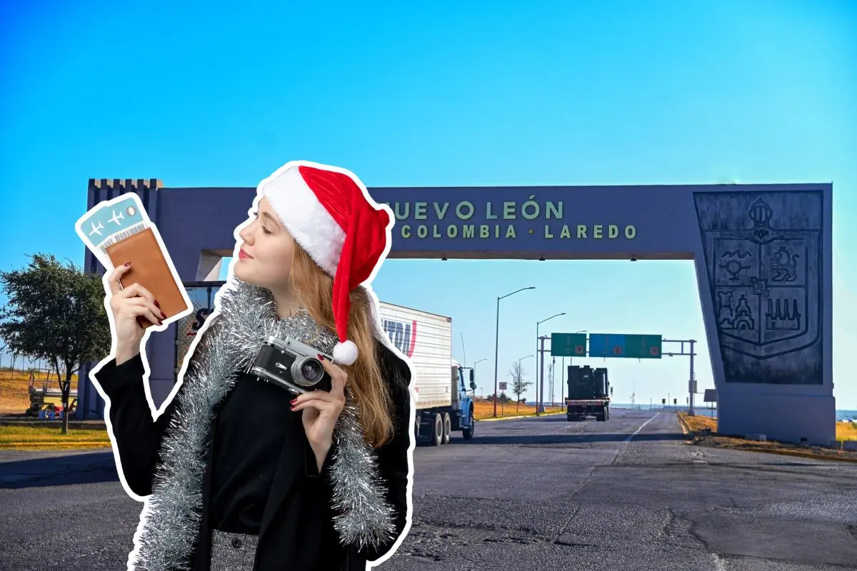 Miles de regios cruzan a EU. Foto: Puente Colombia / CANVA