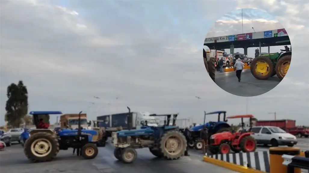 Agricultores bloquean carreteras en Zacatecas por incumplimiento de acuerdos con Conagua y CFE