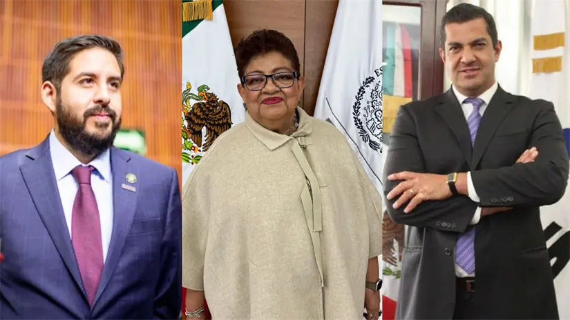 imagen recuadro Hamlet García Almaguer exconsejera jurídica del Ejecutivo y Ricardo Peralta Saucedo, exadministrador general de Aduanas y Hamlet García Almaguer, exdiputado federal, Foto: Facebook (Hamlet García Almaguer, Hamlet García Almaguer y Ricardo Peralta Saucedo)