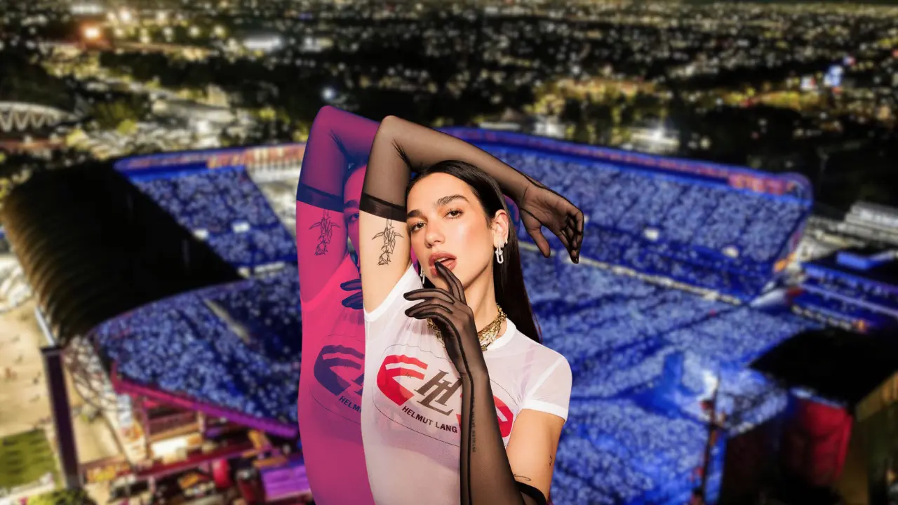 La famosa cantante se presentará en el icónico recinto, por lo que sus fans esperan diferentes sorpresas. Foto: X @mdm_musica  ,@estacaodualipa