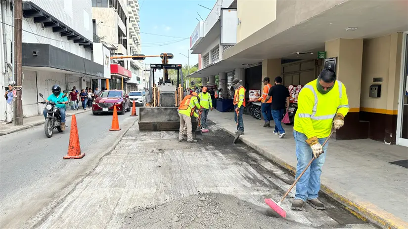 imagen recuadro Programa de bacheo en Ciudad Victoria | Foto: Municipio de Victoria