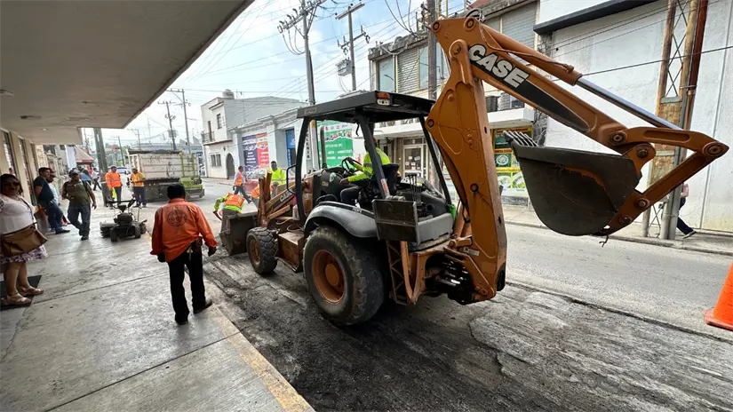 imagen recuadro Avances de pavimentación en la capital de Tamaulipas | Foto: Municipio de Victoria