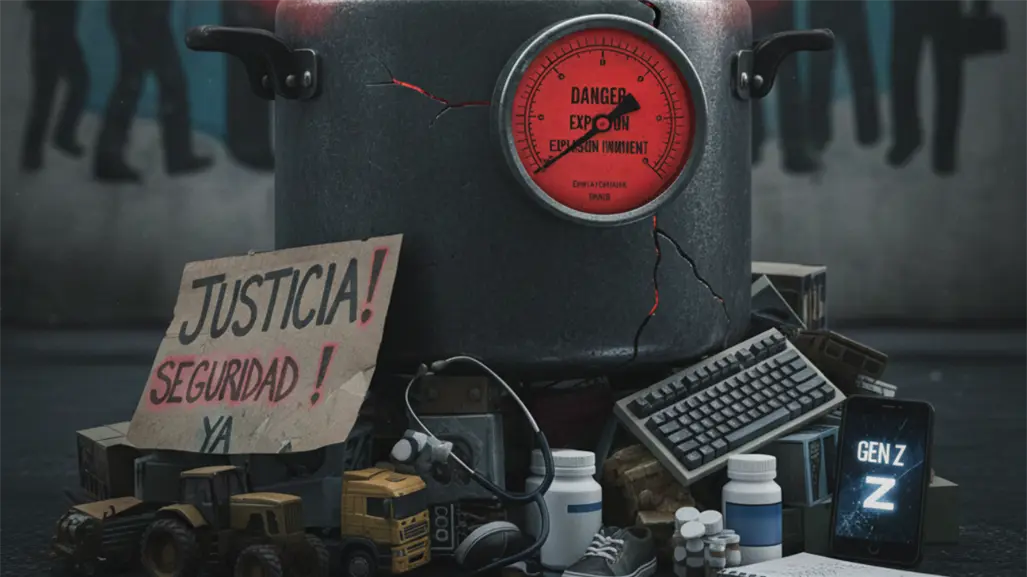 Generación Z, médicos y campesinos: una misma exigencia al gobierno