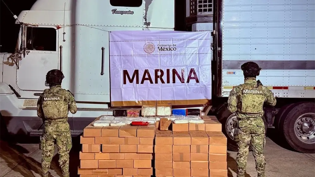 Marina asegura más de 600 kilos de metanfetamina y otras drogas en Mazatlán, Sinaloa | VIDEO