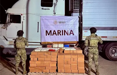 Marina asegura más de 600 kilos de metanfetamina y otras drogas en Mazatlán, Sinaloa | VIDEO