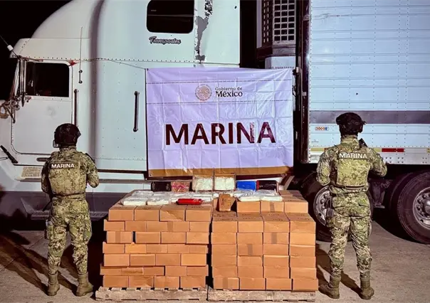 Marina asegura m&aacute;s de 600 kilos de metanfetamina y otras drogas en Mazatl&aacute;n, Sinaloa | VIDEO