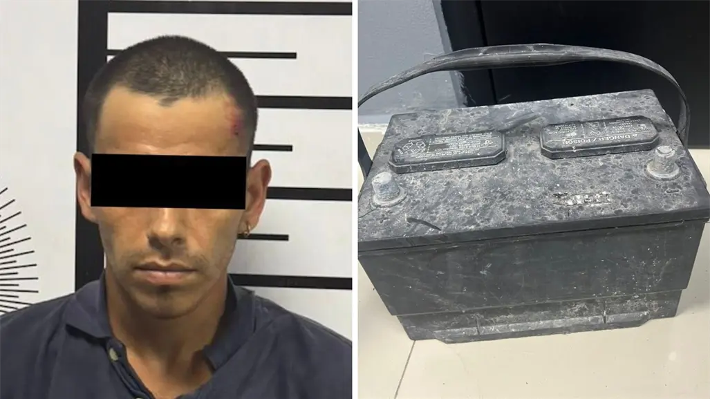 Lo sorprenden robando una batería en Santiago y ahora enfrenta proceso en el penal