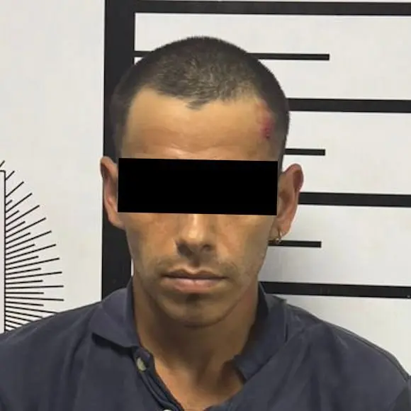 El sospechoso Ismael “N”, alias “El JR”. Foto: Secretaría de Seguridad Pública y Vialidad de Santiago