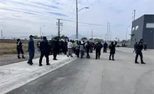 Alarma en VYNMSA Apodaca Industrial Park por fuga de gas; desalojan a trabajadores de 4 empresas