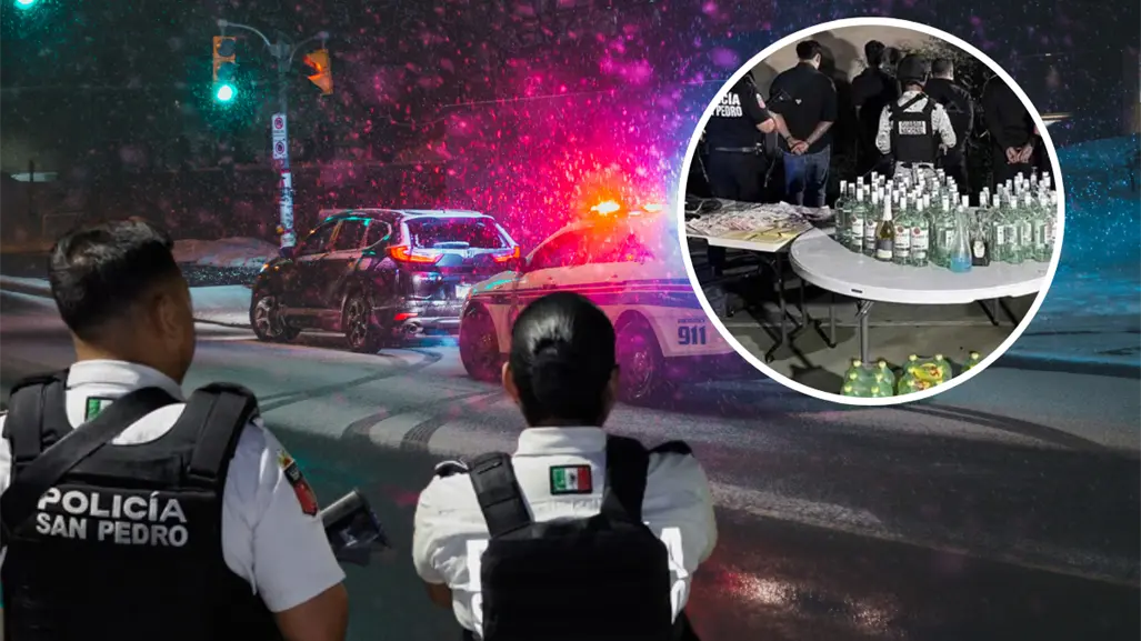 Fiesta en San Pedro: Fiscalía de Nuevo León analiza narcomenudeo y arma asegurada