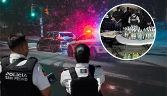 Fiesta en San Pedro: Fiscalía de Nuevo León analiza narcomenudeo y arma asegurada