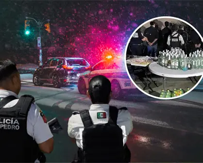 Fiesta en San Pedro: Fiscalía de Nuevo León analiza narcomenudeo y arma asegurada