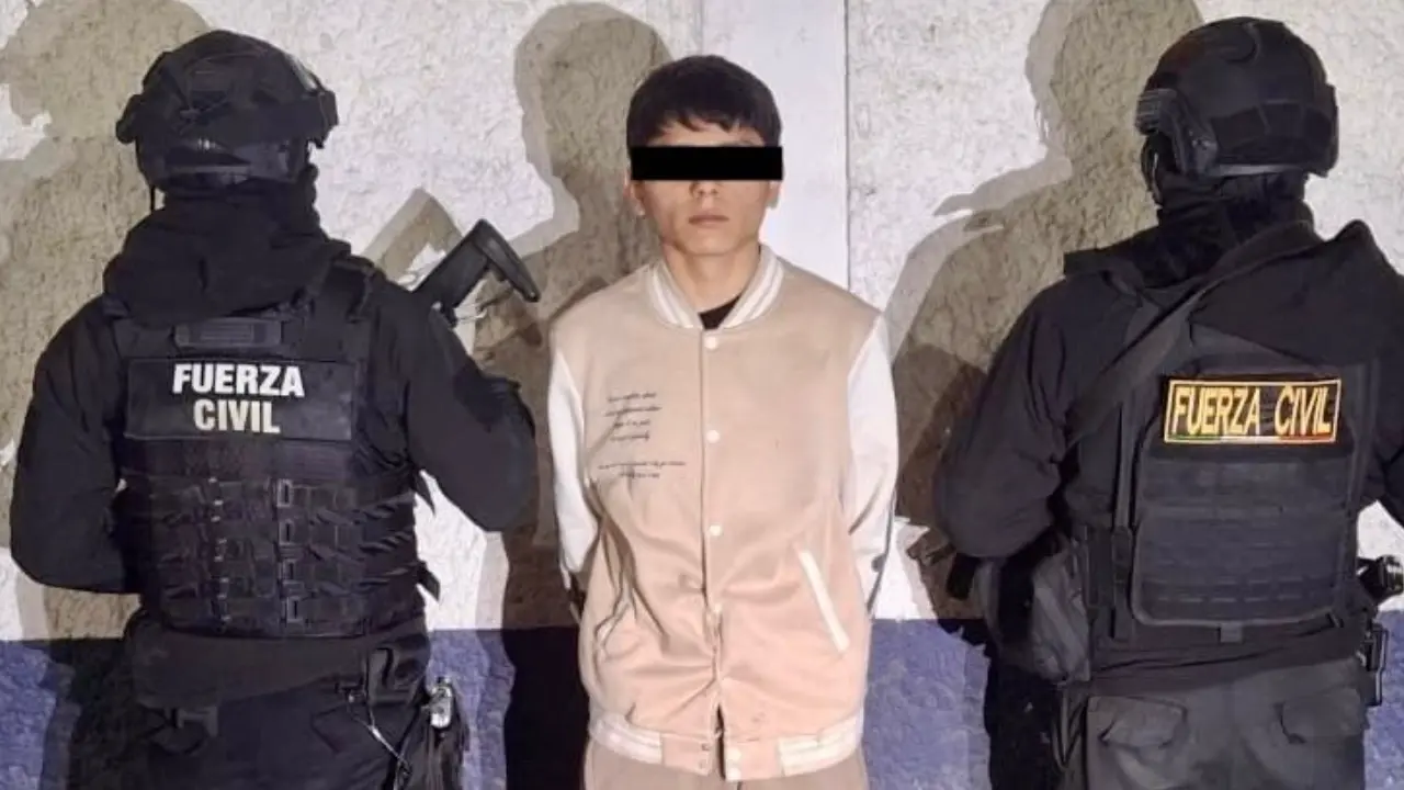 Con esta detención, Fuerza Civil reiteró su compromiso de mantener operativos permanentes. Foto: Fuerza Civil.