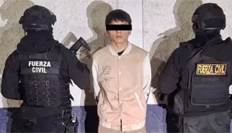 Fuerza Civil detiene a joven con arma y drogas en Monterrey