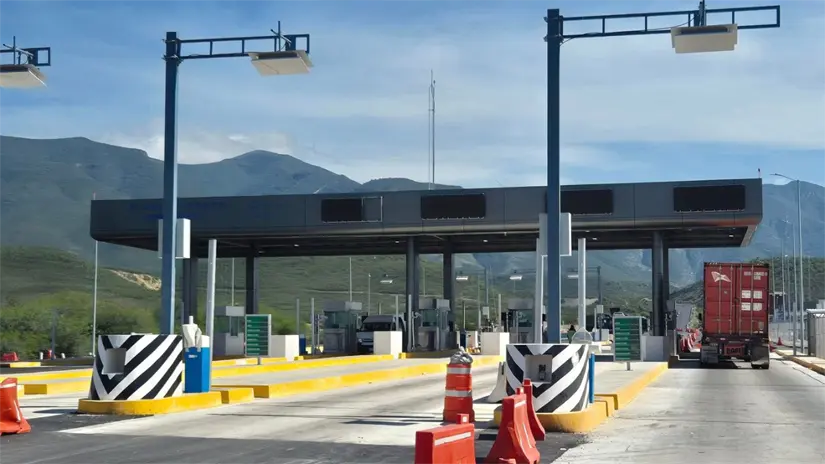 La caseta de cobro podría iniciar operaciones en este mes de diciembre o en enero 2026 | Foto: gobierno de Tamaulipas