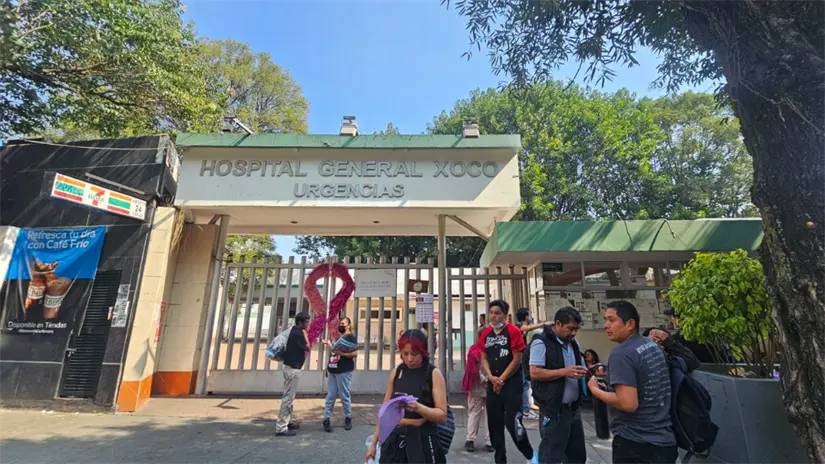 Hospital Xoco en Coyoacán | Foto: Luis Antonio Alfaro 