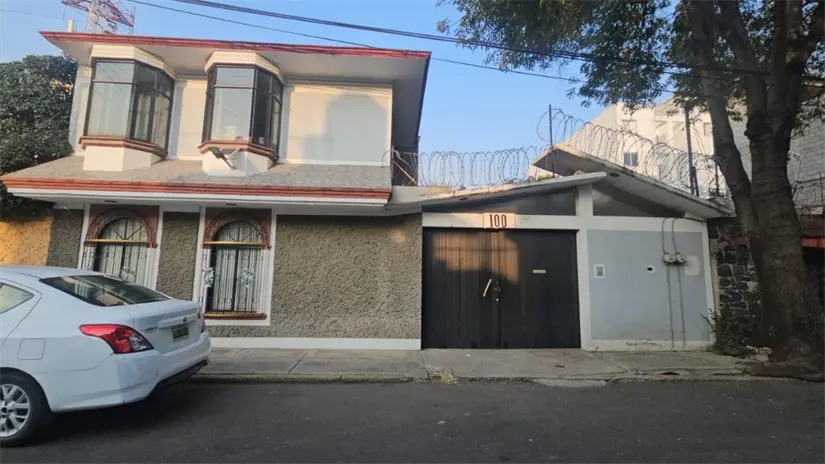 Vivienda en Coyoacán donde se presentó el incidente | Foto: Luis Antonio Alfaro 