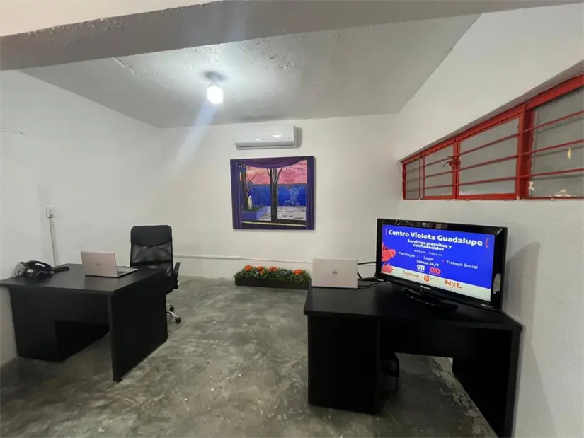 Este espacio es para la protección de las mujeres que sufren de violencia. Foto: Yarince Torres.