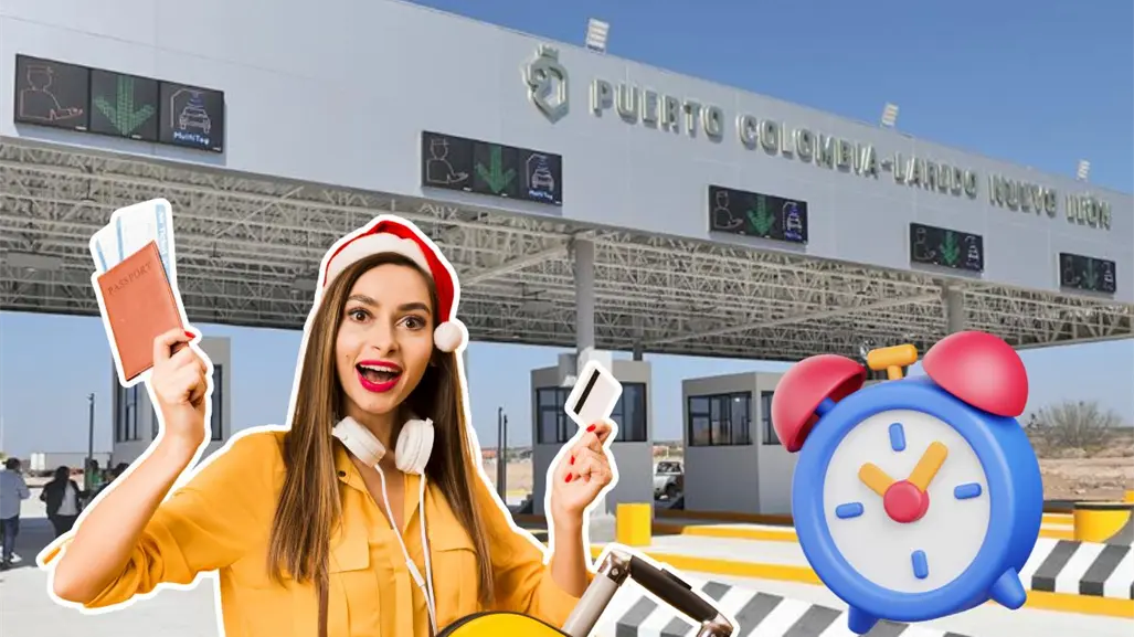 ¿Cuánto tardan realmente los regios en cruzar el puente fronterizo en esta temporada navideña?